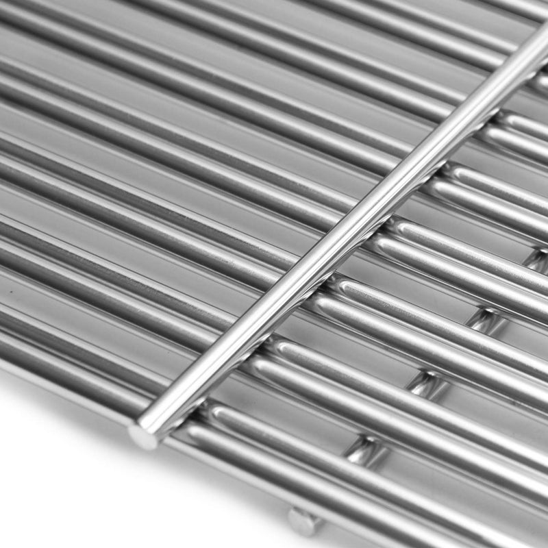 Hongso 19 1/4" SUS304 Stainless Steel Grill Grates for Jenn Air 720-0337 730-0337 750-0141 720-0062 720-0062-LP 720-0164, Ducane 30400042, Brinkmann 810-8502-S, Nexgrill 720-0193 Kirkland, Charmglow - Image 4